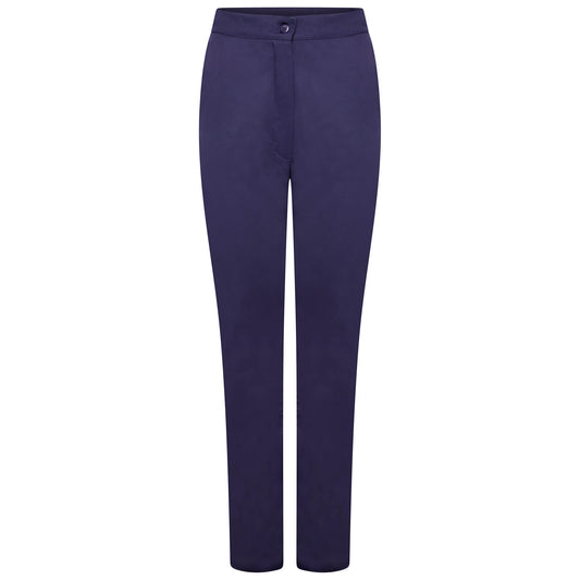 Ladies Bootleg Trousers - Navy - 8 - Unhemmed