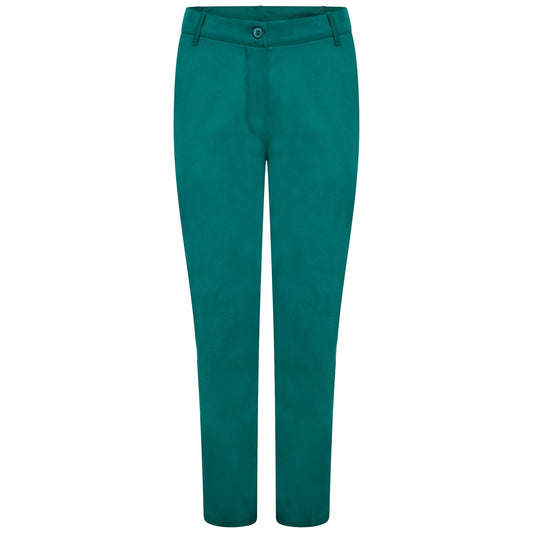 Ladies Trousers - Bottle Green - 8 - Regular