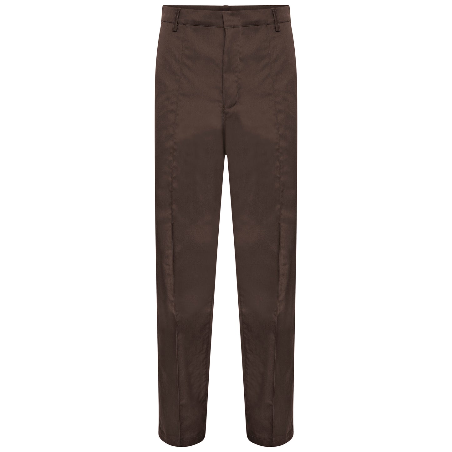 Male Trousers - Brown - 30 - Unhemmed