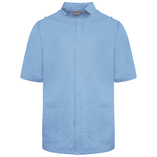 Male Mandarin Tunic - Sky - 40