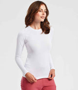 Onna by Premier Ladies Unstoppable Fresh Underscrub Base Layer | White thumbnail 1