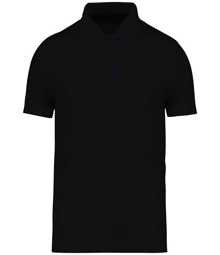 Native Spirit Jersey Polo Shirt | Black