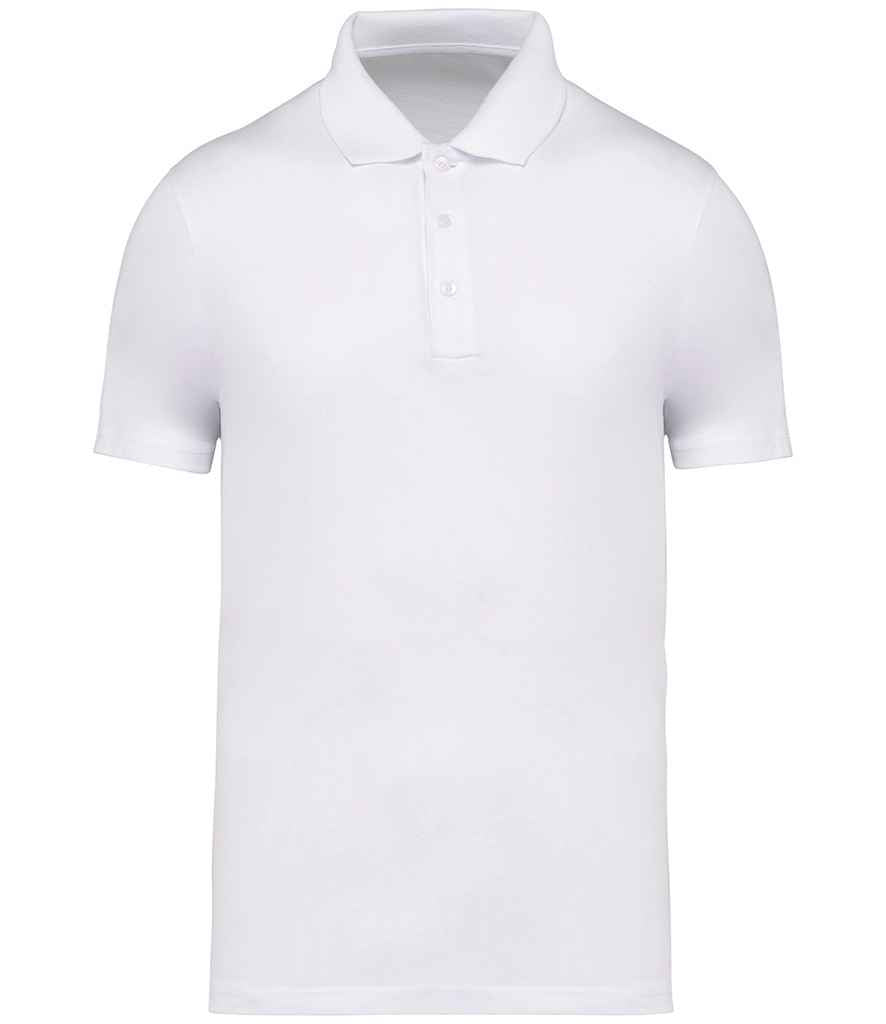 Native Spirit Jersey Polo Shirt | White