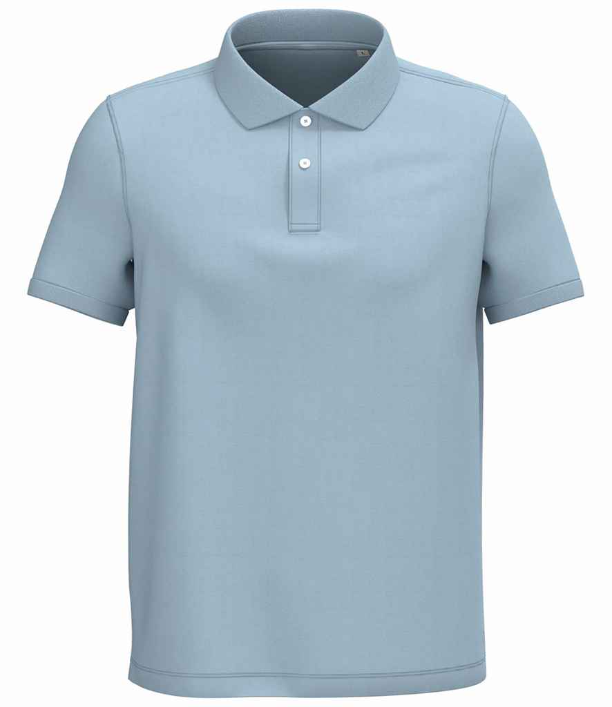 Native Spirit Piqué Polo Shirt | Aquamarine
