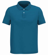 Native Spirit Piqué Polo Shirt | Blue Sapphire thumbnail 1