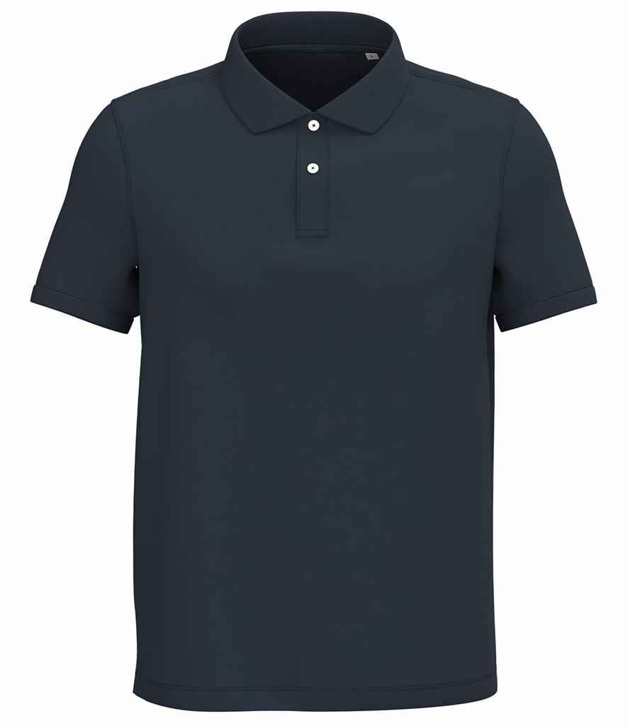 Native Spirit Piqué Polo Shirt | Navy