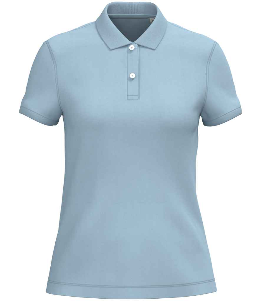 Native Spirit Ladies Piqué Polo Shirt | Aquamarine