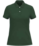 Native Spirit Ladies Piqué Polo Shirt | Forest Green thumbnail 1