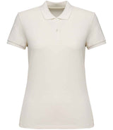 Native Spirit Ladies Piqué Polo Shirt | Ivory thumbnail 1