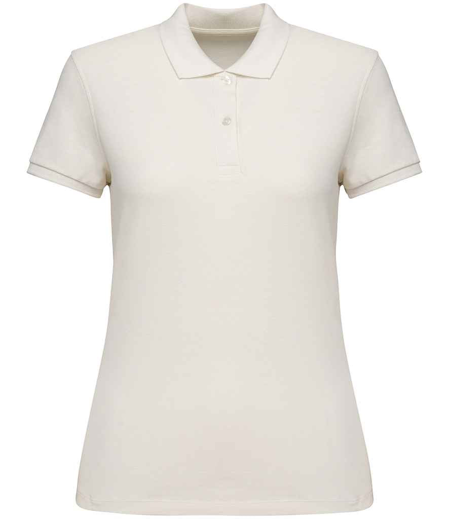 Native Spirit Ladies Piqué Polo Shirt | Ivory