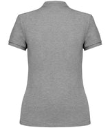 Native Spirit Ladies Piqué Polo Shirt | Moon Grey Heather thumbnail 2