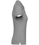 Native Spirit Ladies Piqué Polo Shirt | Moon Grey Heather thumbnail 3
