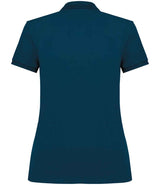 Native Spirit Ladies Piqué Polo Shirt | Peacock Blue thumbnail 2