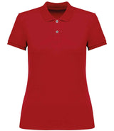 Native Spirit Ladies Piqué Polo Shirt | Poppy Red thumbnail 1
