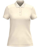 Native Spirit Ladies Piqué Polo Shirt | Raw Natural thumbnail 1