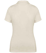 Native Spirit Ladies Terry Towel Polo Shirt | Ivory thumbnail 2