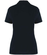 Native Spirit Ladies Terry Towel Polo Shirt | Navy thumbnail 2