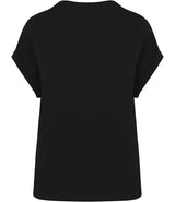 Native Spirit Ladies Roll-Up Sleeve T-Shirt | Black thumbnail 2