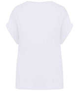 Native Spirit Ladies Roll-Up Sleeve T-Shirt | White thumbnail 2