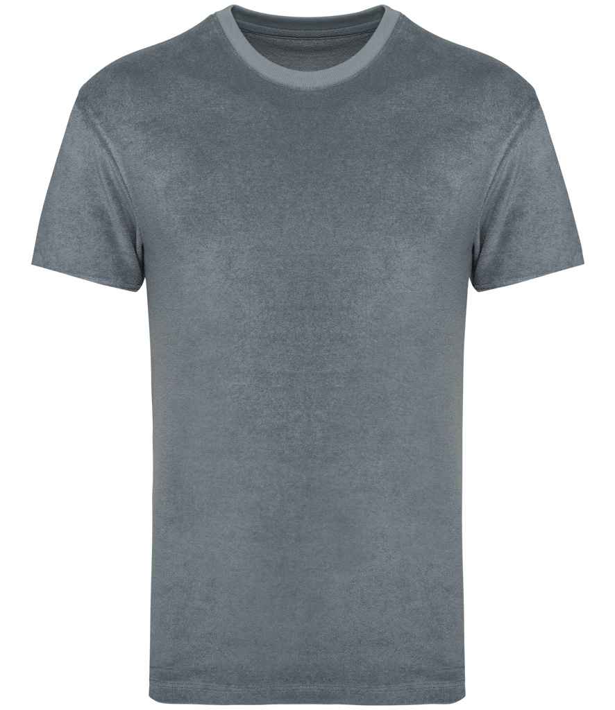 Native Spirit Terry Towel T-Shirt | Mineral Grey