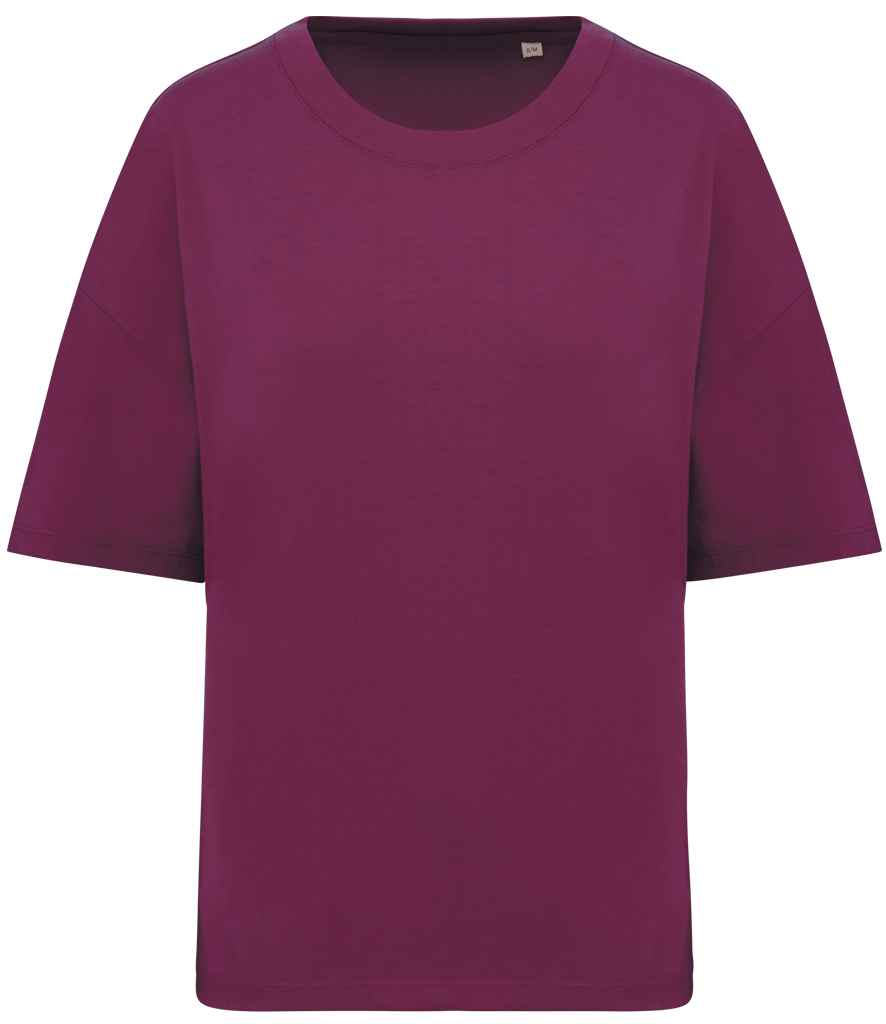 Native Spirit Ladies Oversized T-Shirt | Cherry Purple