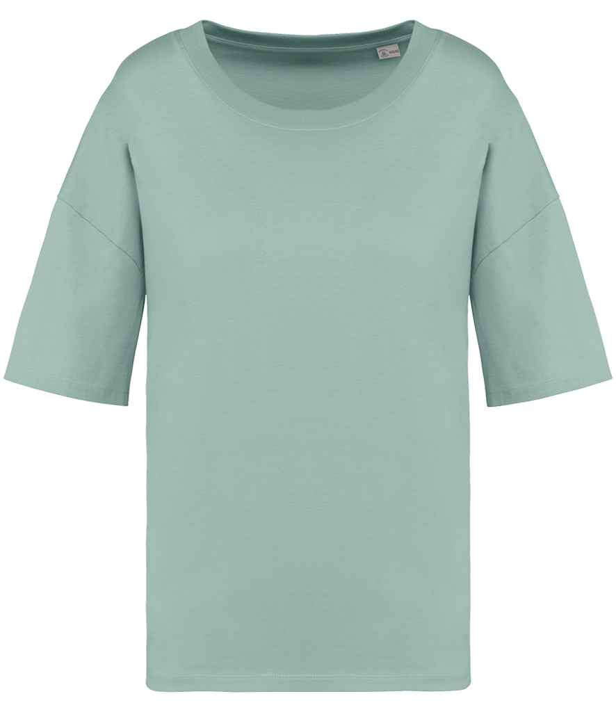 Native Spirit Ladies Oversized T-Shirt | Jade Green