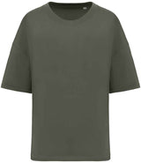 Native Spirit Ladies Oversized T-Shirt | Organic Khaki thumbnail 1