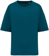 Native Spirit Ladies Oversized T-Shirt | Peacock Green thumbnail 1