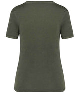 Native Spirit Ladies Faded T-Shirt | Washed Organic Khaki thumbnail 2