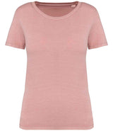 Native Spirit Ladies Faded T-Shirt | Washed Petal Rose thumbnail 1