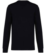 Native Spirit Unisex Crew Neck Long Sleeve T-Shirt | Black thumbnail 2
