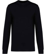 Native Spirit Unisex Crew Neck Long Sleeve T-Shirt | Black thumbnail 1