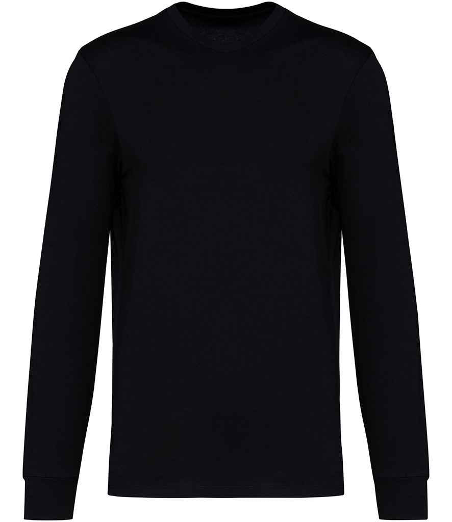 Native Spirit Unisex Crew Neck Long Sleeve T-Shirt | Black