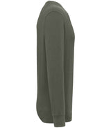 Native Spirit Unisex Crew Neck Long Sleeve T-Shirt | Organic Khaki thumbnail 3
