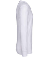 Native Spirit Unisex Crew Neck Long Sleeve T-Shirt | White thumbnail 3