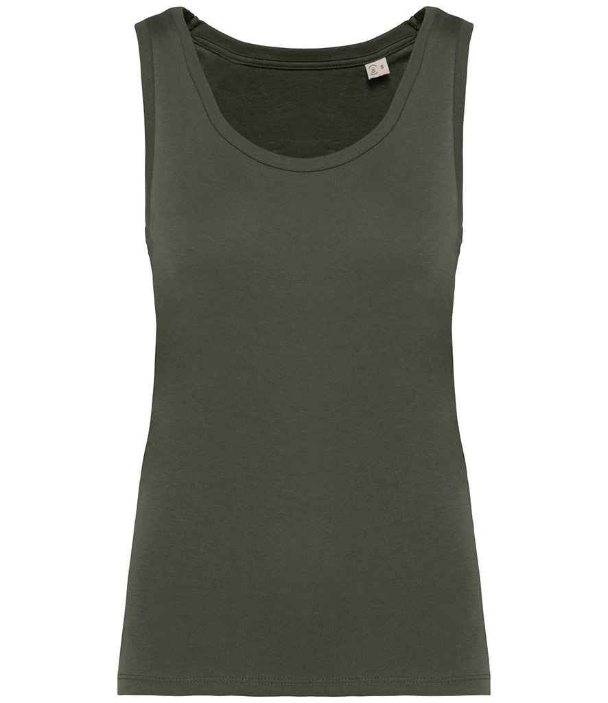 Native Spirit Ladies Tank Top | Organic Khaki