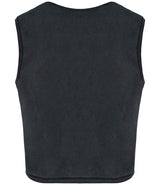 Native Spirit Ladies Cropped Tank Top | Washed Coal Grey thumbnail 2