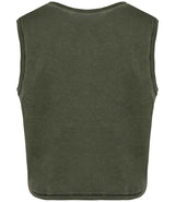Native Spirit Ladies Cropped Tank Top | Washed Organic Khaki thumbnail 2