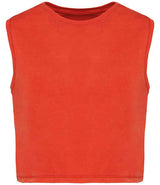 Native Spirit Ladies Cropped Tank Top | Washed Paprika thumbnail 1