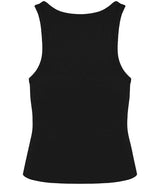 Native Spirit Ladies Ribbed Tank Top | Black thumbnail 2
