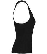 Native Spirit Ladies Ribbed Tank Top | Black thumbnail 3