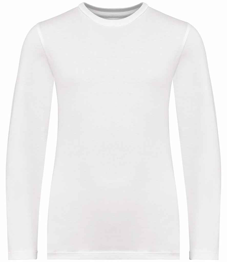 Native Spirit Kids Long Sleeve T-Shirt | White
