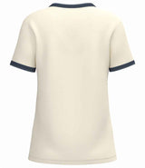 Native Spirit Ladies Ringer T-Shirt | Ivory/Washed Navy thumbnail 2