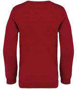 Native Spirit Kids Crew Neck Sweatshirt | Hibiscus Red thumbnail 2