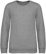 Native Spirit Kids Crew Neck Sweatshirt | Moon Grey Heather thumbnail 1