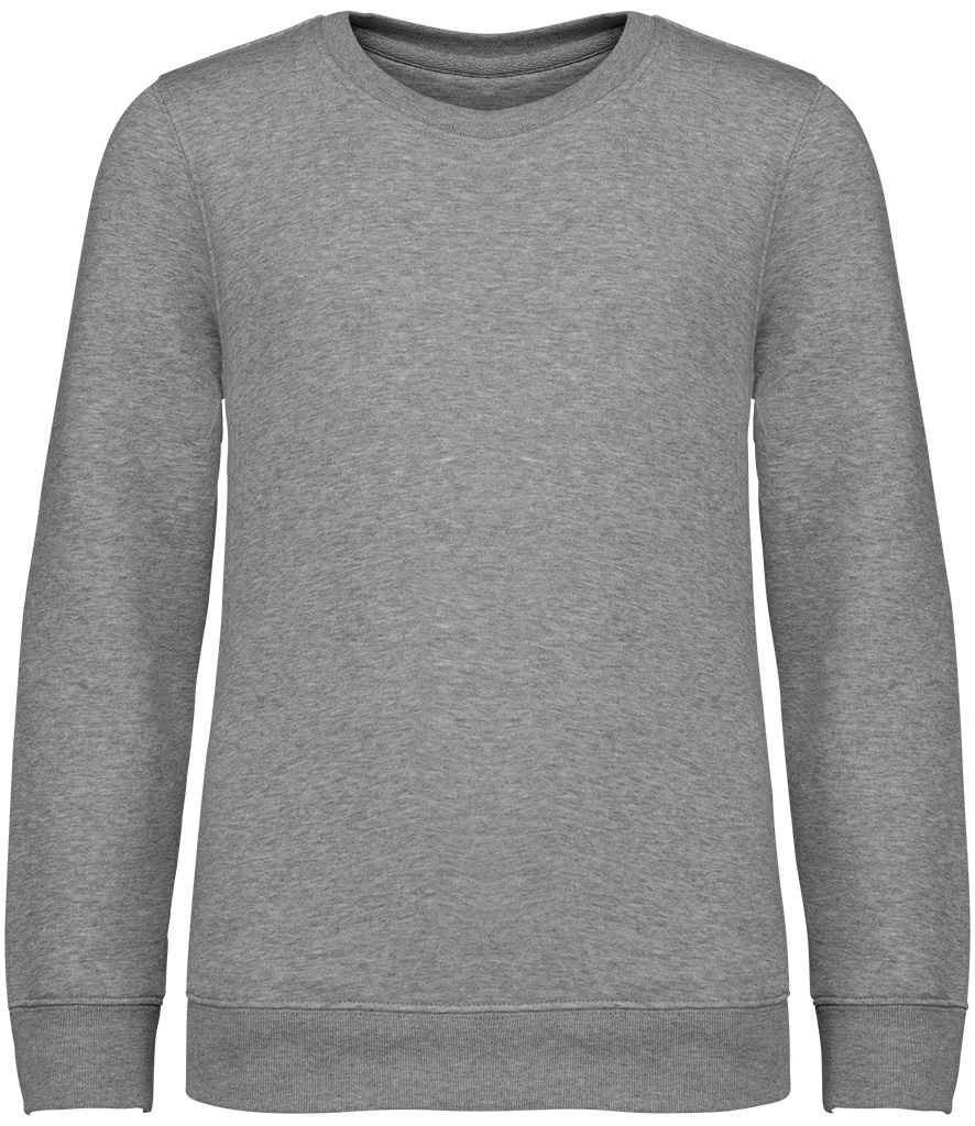 Native Spirit Kids Crew Neck Sweatshirt | Moon Grey Heather