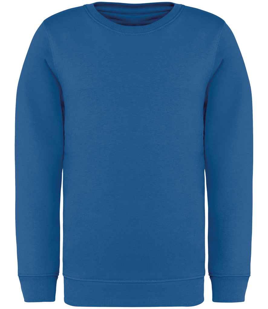 Native Spirit Kids Crew Neck Sweatshirt | Sea Blue