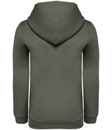 Native Spirit Kids Hooded Sweatshirt | Organic Khaki thumbnail 2