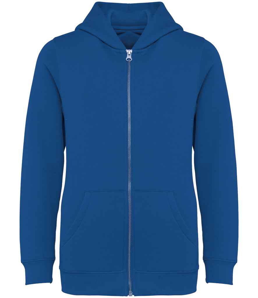 Native Spirit Kids Full Zip Hoodie | Sea Blue