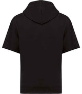 Native Spirit Unisex French Terry Short Sleeve Hooded Sweatshirt | Black thumbnail 2